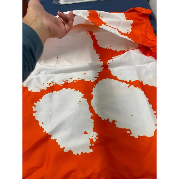 Clemson‎ Tiger Paw Pillow Sham NWOT - Picture 3 of 5